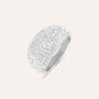 Anello Fascia Lady Phantasya Acciaio Cristallo