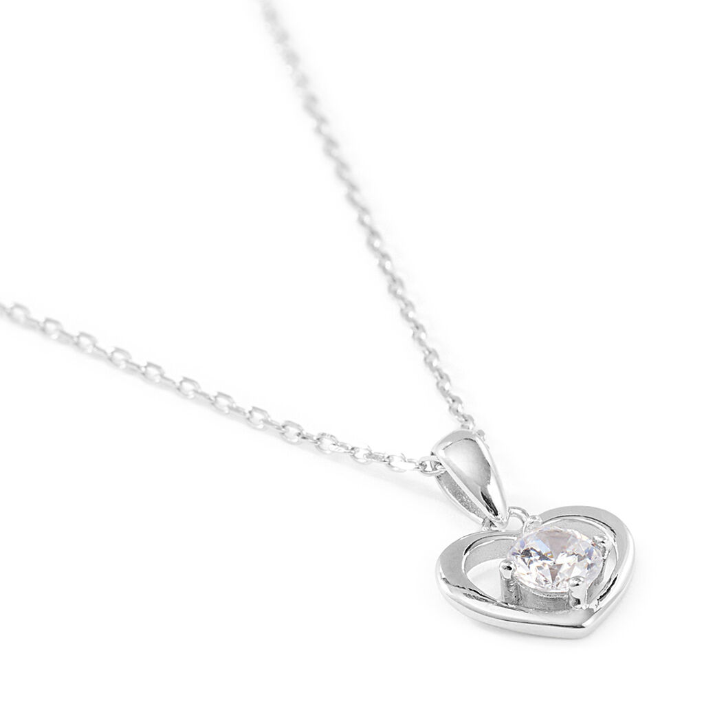 Collana Silver Elegance Argento Rodiato Cubic Zirconia - Collane Donna | Stroili
