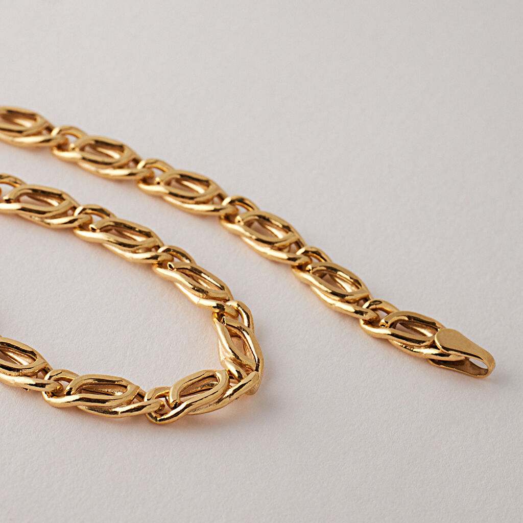 Bracciale Catena Oro Uomo Oro Giallo - Bracciali Uomo | Stroili