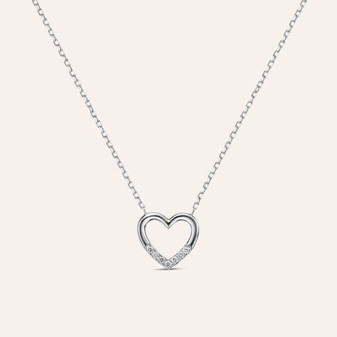 Collana Sophia Oro Bianco Diamante - Collane Donna | Stroili