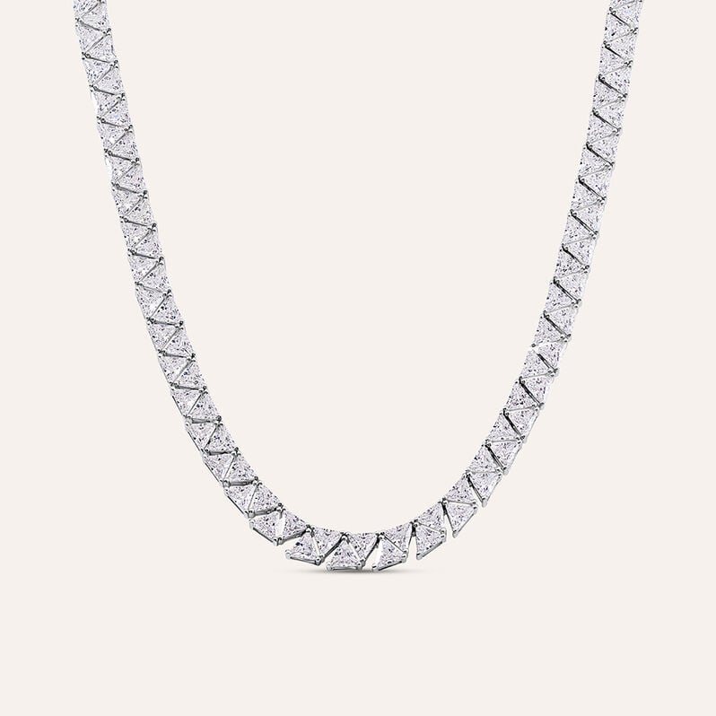 Collana Tennis Silver Elegance Argento Rodiato Cubic Zirconia - Collane Tennis Donna | Stroili