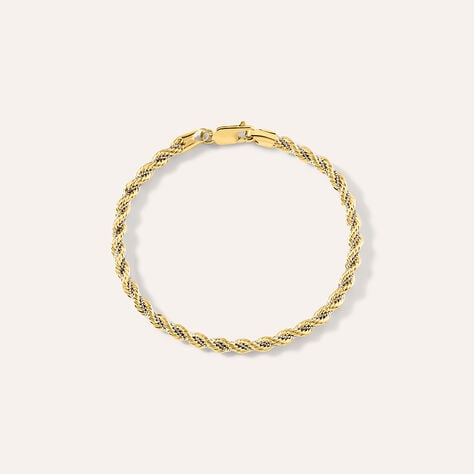 Bracciale Catena Colette Oro Bicolore Giallo / Bianco - Gioielli Donna | Stroili