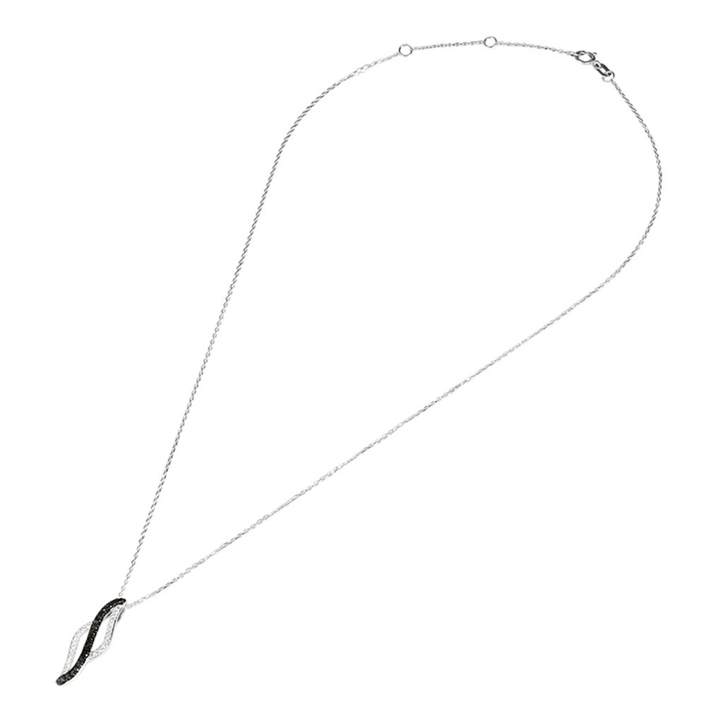 Collana Sophia Oro Bianco Diamante - Collane Donna | Stroili