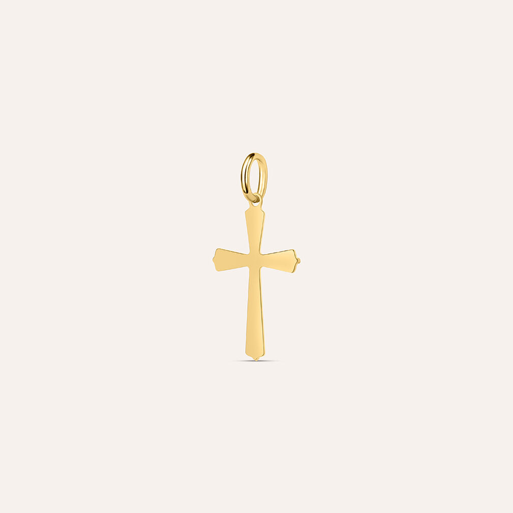 Pendente Holy Oro Bicolore - Ciondoli con Incisione Unisex | Stroili