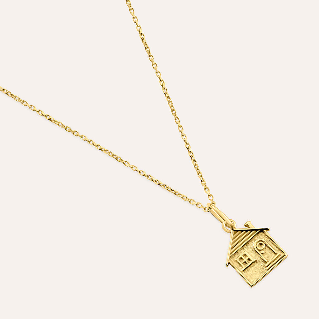Pendente Love Beats Argento Dorato