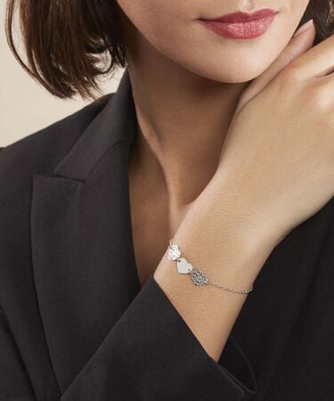 Bracciale Silver Collection Argento Rodiato