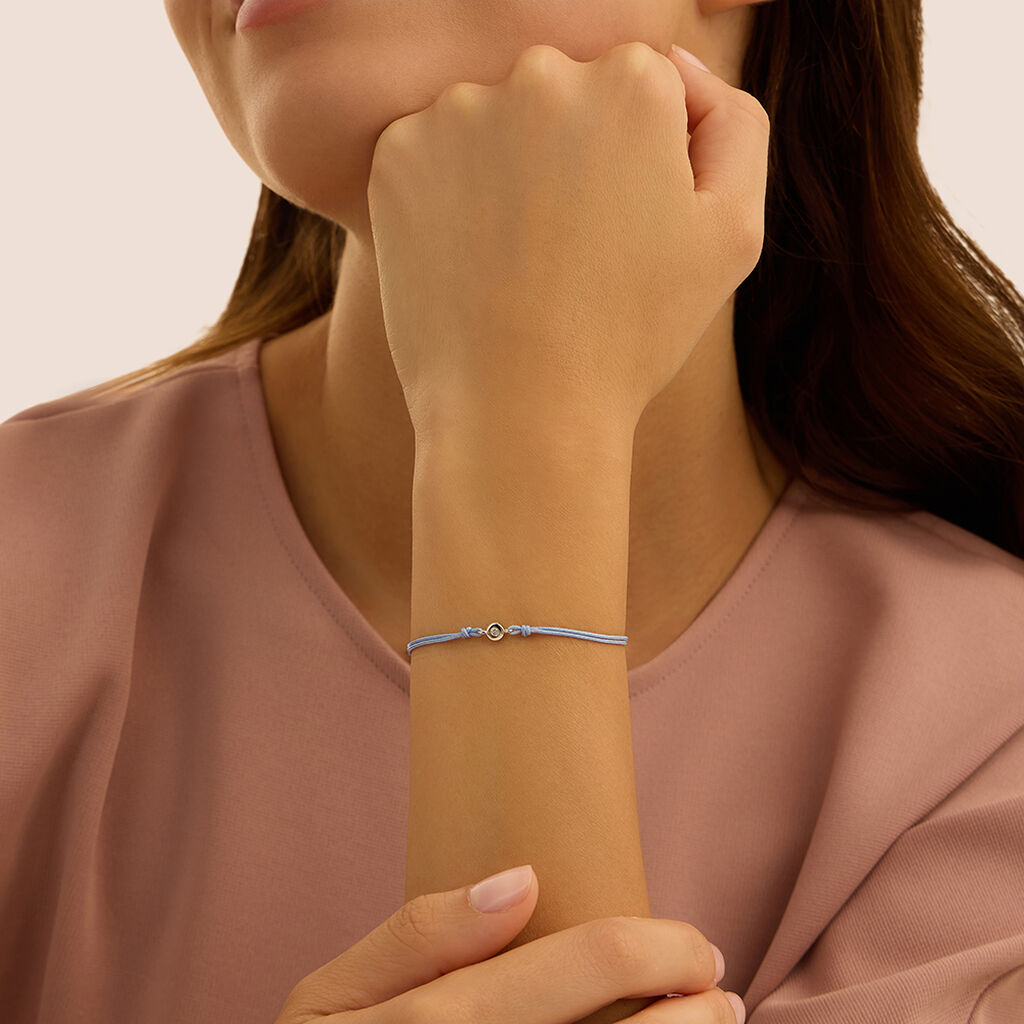 Bracciale Punto Luce Silver Diamonds Argento Rodiato Diamante Lab-Grown