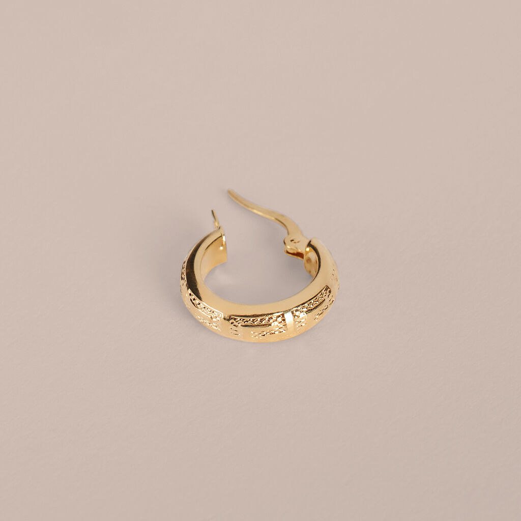 Orecchini A Cerchio Toujours Oro Giallo