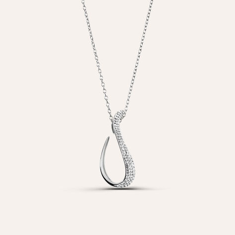 Collana Lady Phantasya Acciaio Cristallo - Collane Donna | Stroili