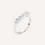 Anello Riviere Silver Elegance Argento Rodiato Cubic Zirconia