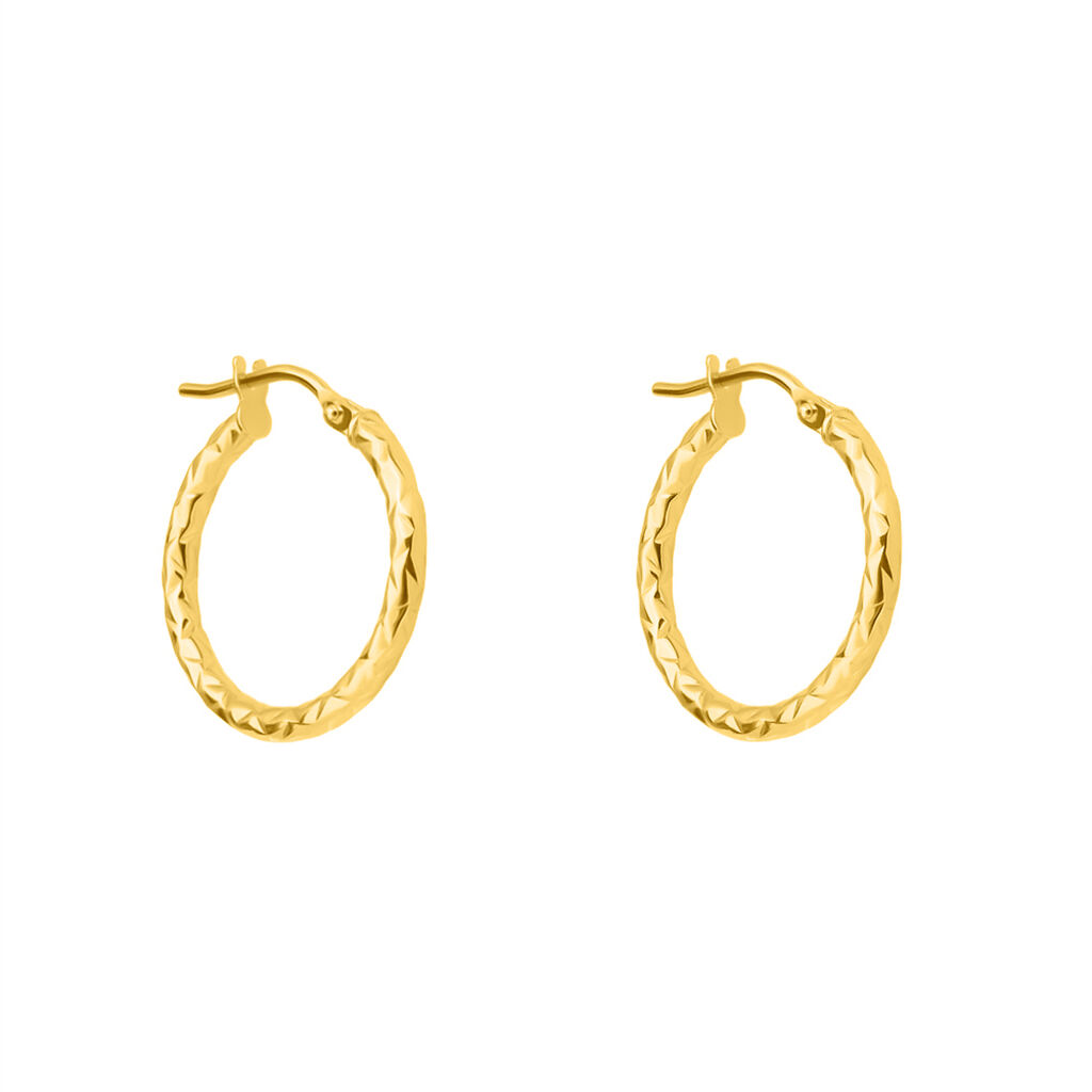 Orecchini A Cerchio Toujours Oro Giallo - Orecchini a Cerchio Donna | Stroili