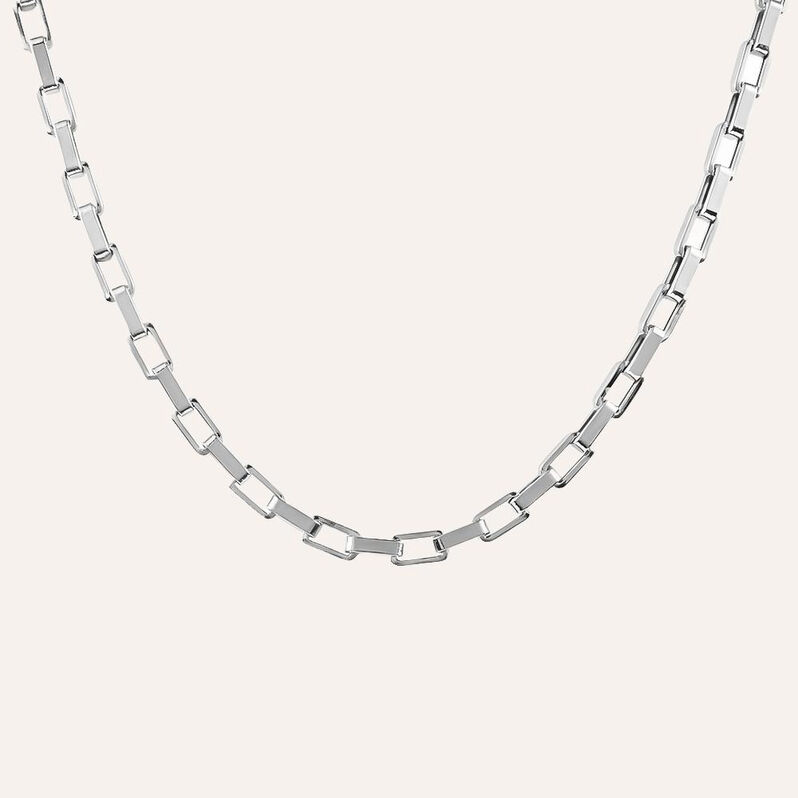 Catena L'homme Or Oro Bianco - Collane Catena Uomo | Stroili