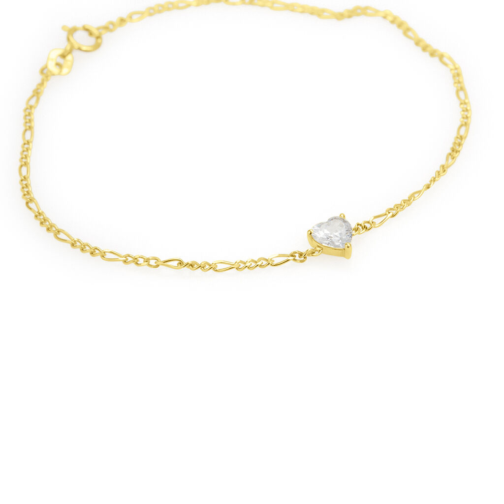 Bracciale Punto Luce Claire Oro Giallo Cubic Zirconia - Bracciali Amicizia Donna | Stroili