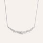 Collana Tennis Red Carpet Argento Rodiato Cubic Zirconia