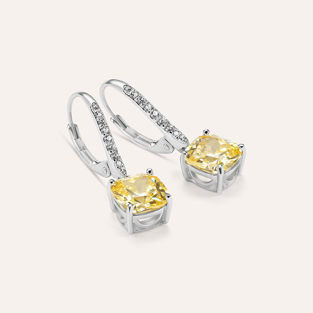 Orecchini Pendenti Silver Rainbow Argento Rodiato Cubic Zirconia - Orecchini Pendenti Donna | Stroili