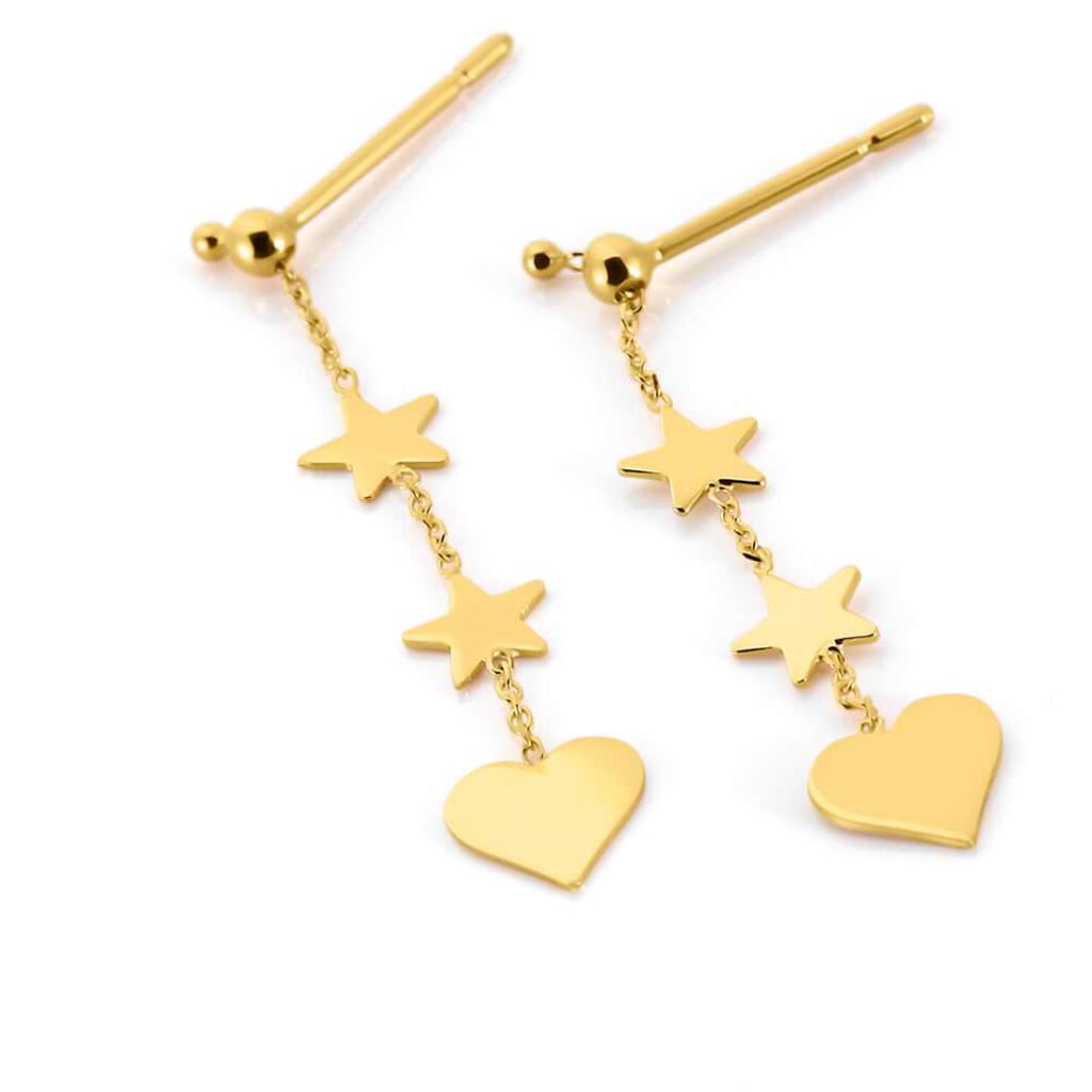 Orecchini Pendenti Beverly Oro Giallo - Orecchini Pendenti Donna | Stroili