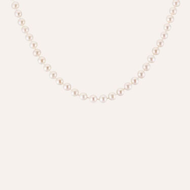 Collana Gabrielle Oro Giallo Perla D'Acqua Dolce