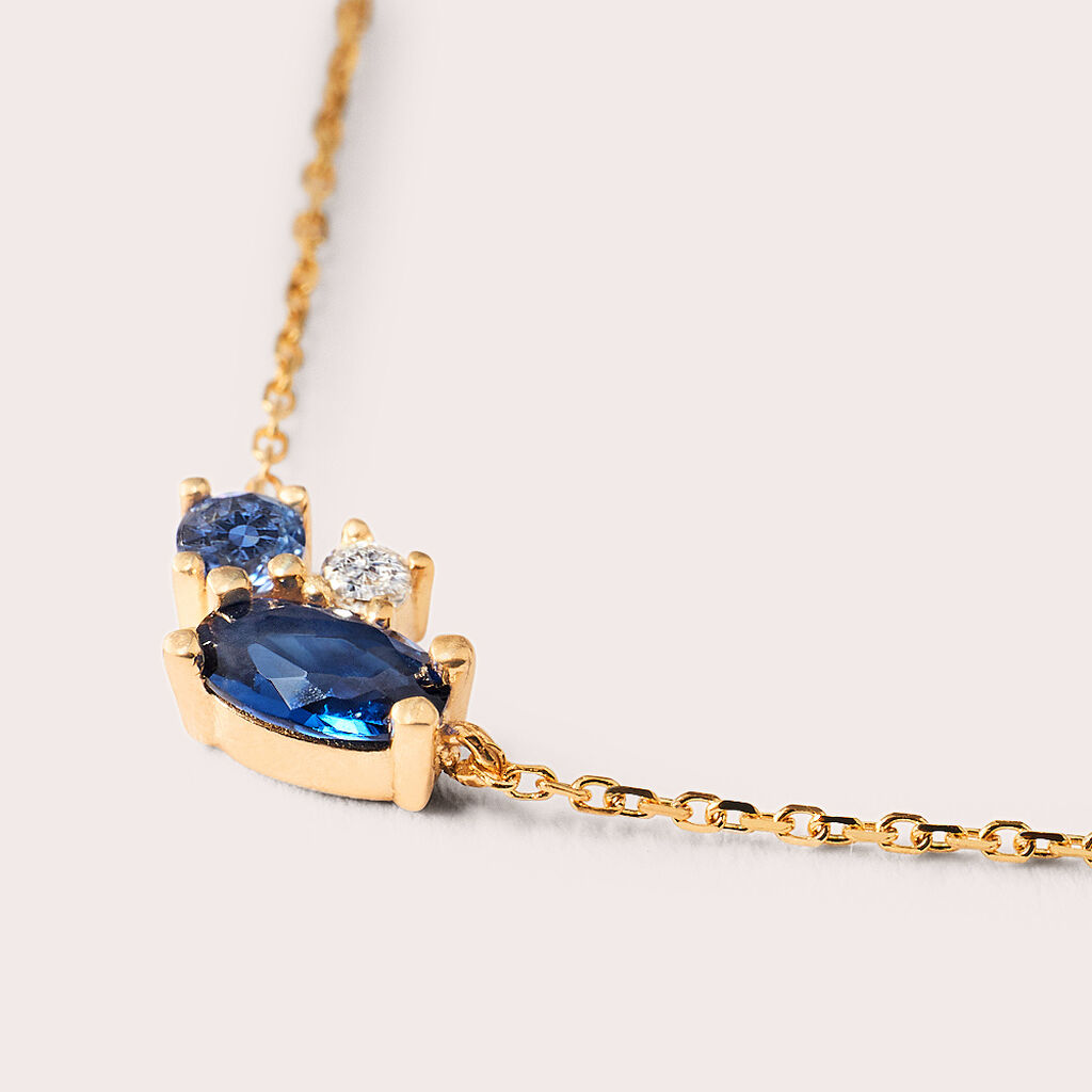 Collana Claire Oro Giallo Cubic Zirconia - Collane Donna | Stroili