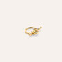 Piercing Orecchio Radiance Titanio Giallo Cubic Zirconia