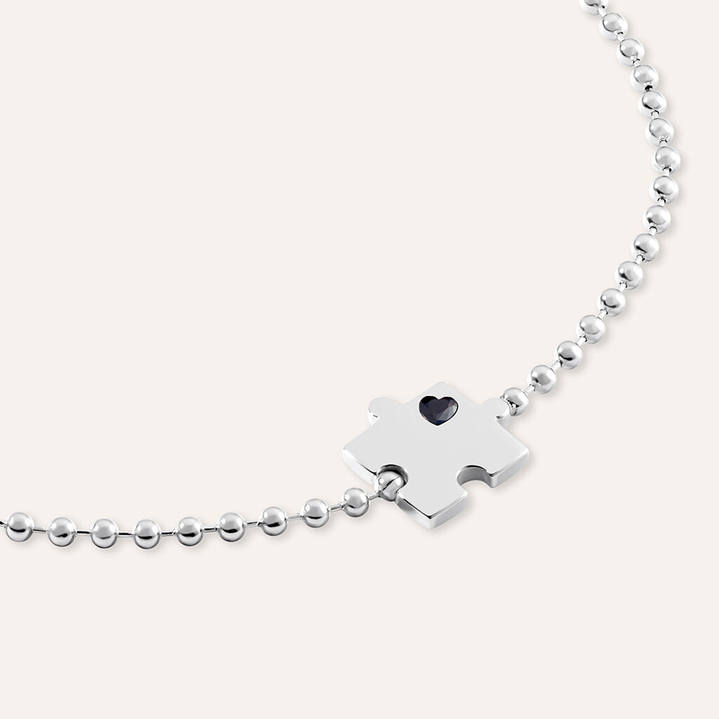 Bracciale Sunrise Acciaio Cristallo