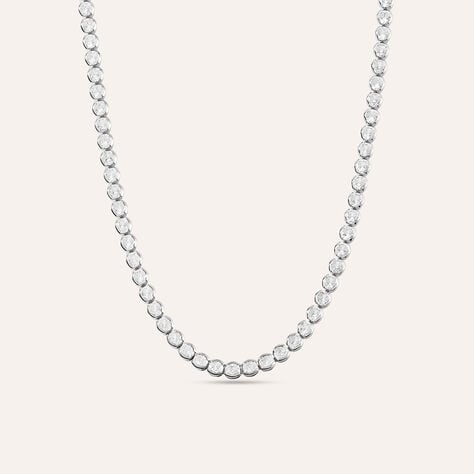 Collana Tennis Romantic Shine Metallo Cristallo - Collane Tennis Donna | Stroili