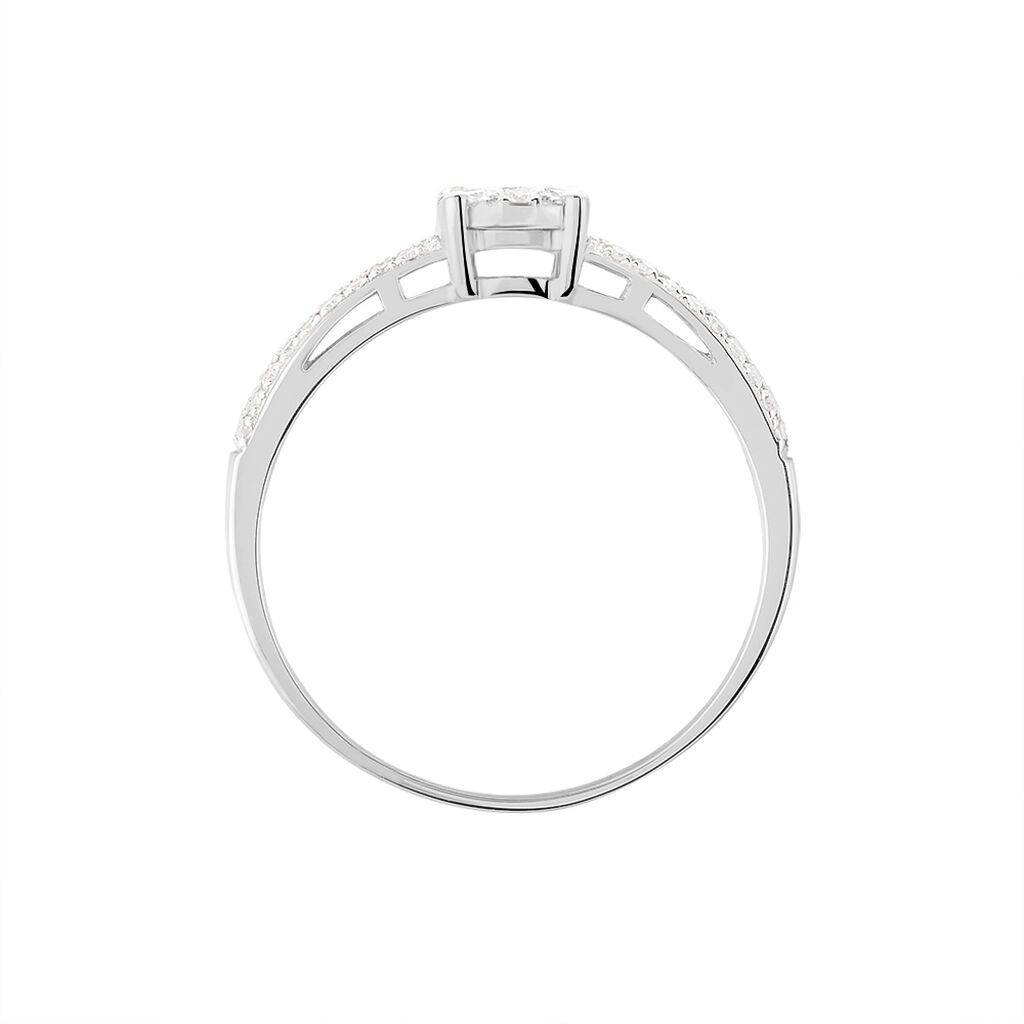 Anello Solitario Sophia Oro Bianco Diamante - Anelli con Pietre Donna | Stroili