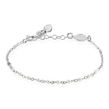 Bracciale Silver Soul Argento Rodiato Perla sintetica