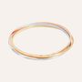 Bangle Golden Dream Placcato Oro Tricolore