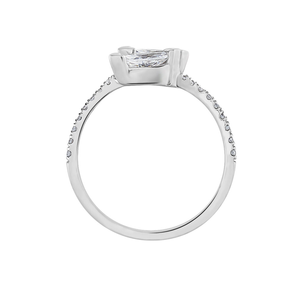 Anello Silver Elegance Argento Rodiato Cubic Zirconia - Anelli con Pietre Donna | Stroili