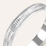 Fede Classica Diamantata 3.3 mm Oro Bianco