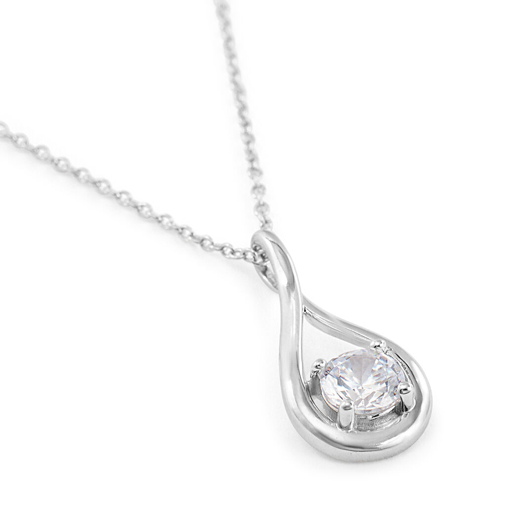 Collana Silver Elegance Argento Rodiato Cubic Zirconia - Collane Donna | Stroili
