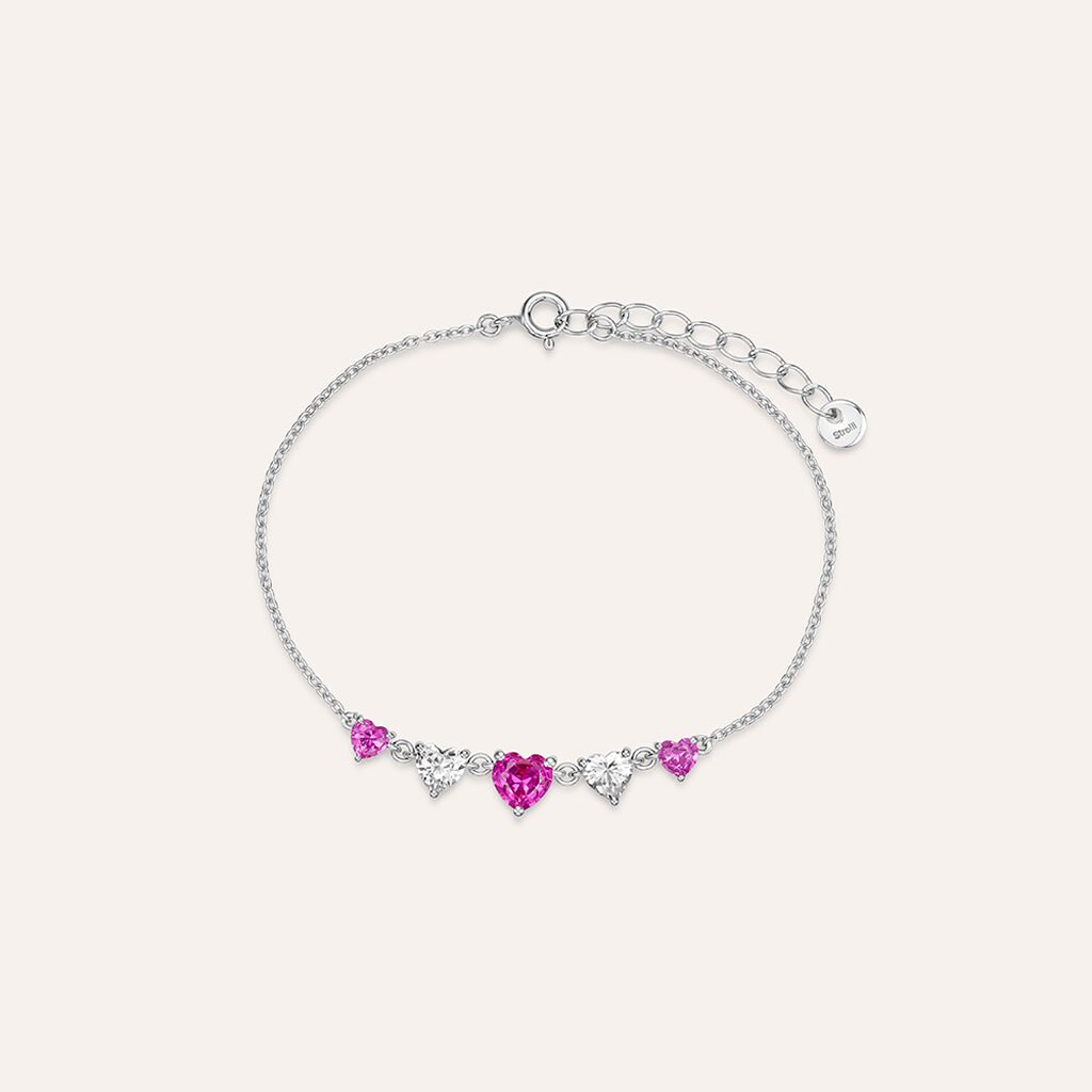 Bracciale Silver Elegance Argento Rodiato Cubic Zirconia