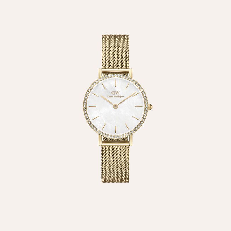 Orologio Al Quarzo Daniel Wellington Petite Lumine Bezel Evergold Dw00100662 - Orologi solo Tempo Donna | Stroili