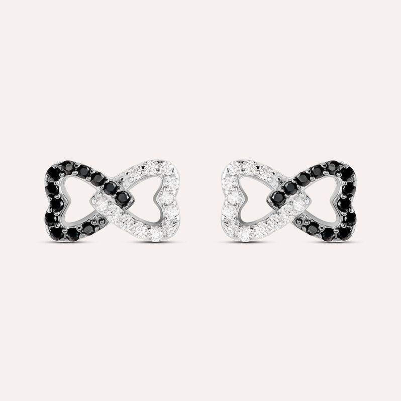 Orecchini Lobo Silver Shine Argento Rodiato Cubic Zirconia - Orecchini a Lobo Donna | Stroili