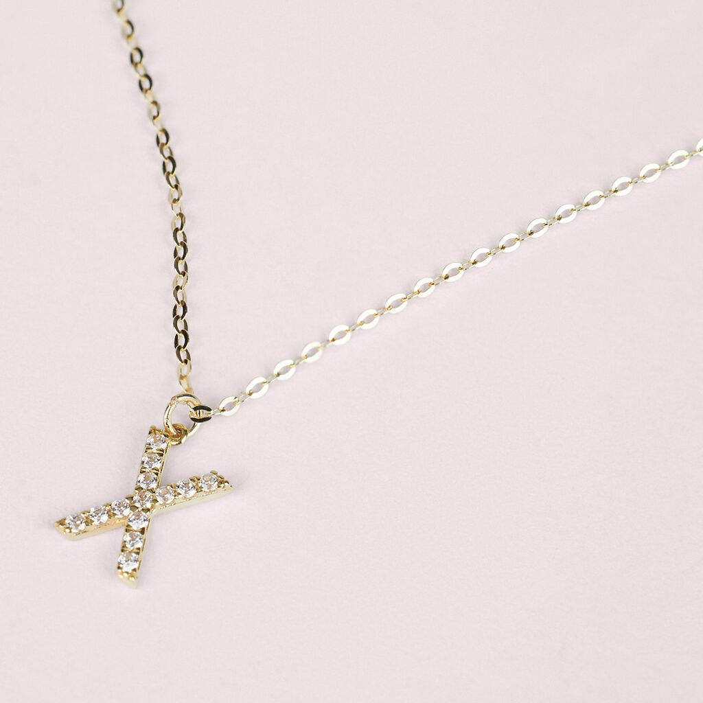 Collana Claire Oro Giallo Cubic Zirconia - Collane Donna | Stroili
