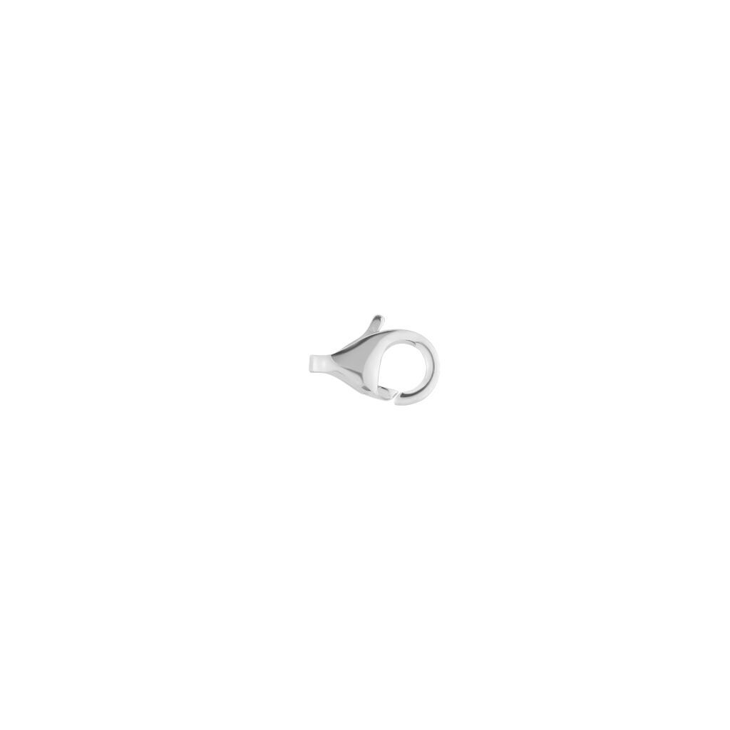 Moschettone Argento Rodiato
