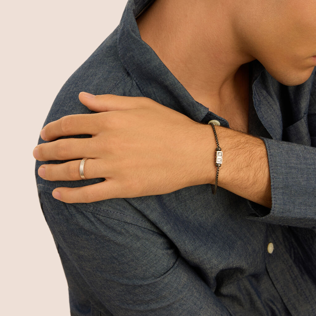 Fede Classica Satinata 4 mm Oro Bianco