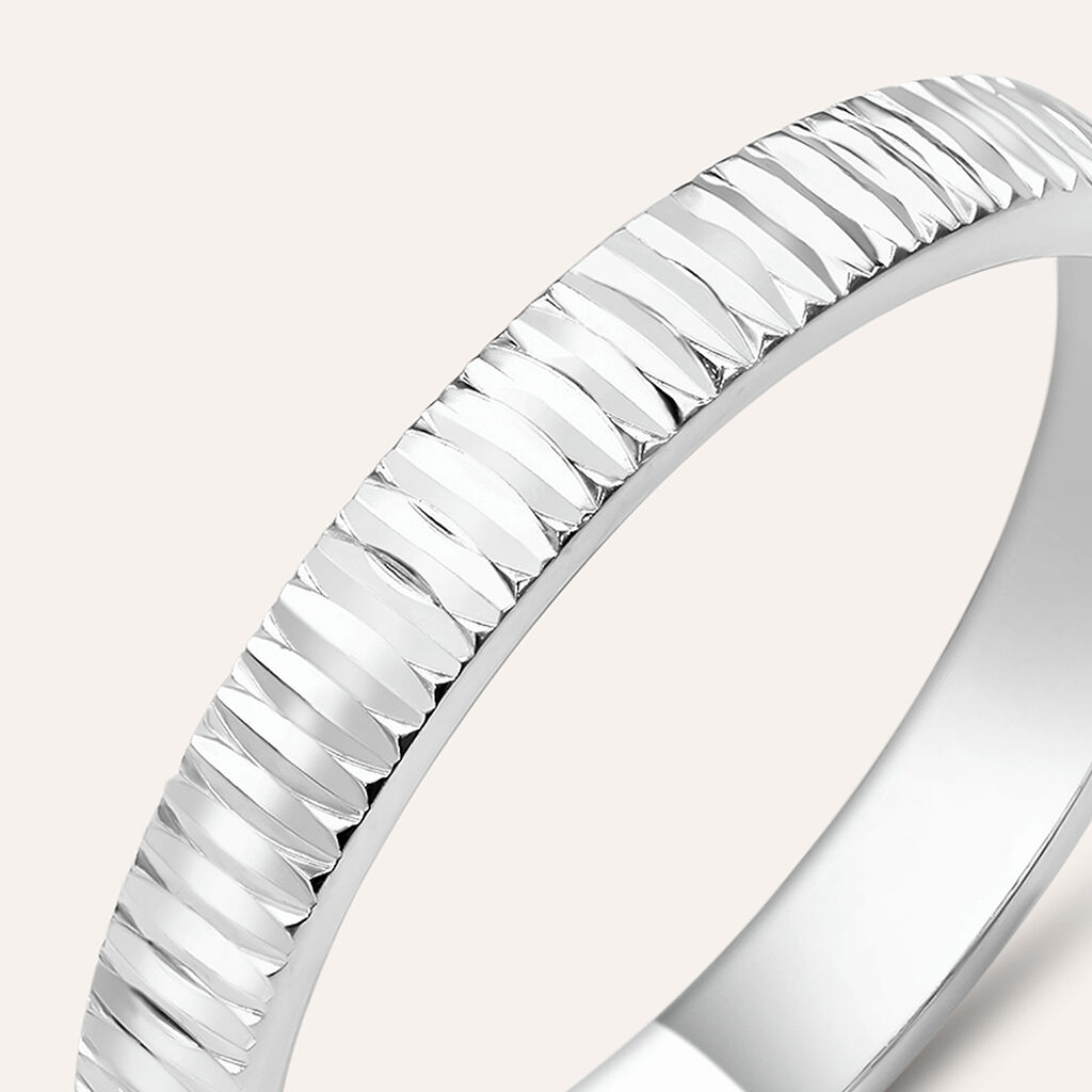 Anello Fedina Silver Collection Argento Rodiato - Fedine Unisex | Stroili