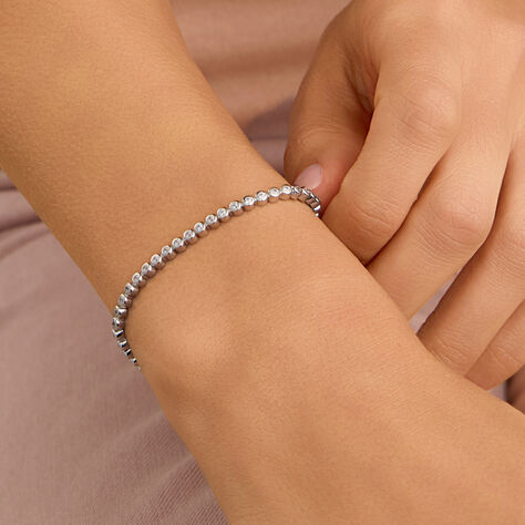 Bracciale Tennis Silver Elegance Argento Rodiato Cubic Zirconia - Bracciali Tennis Donna | Stroili