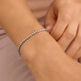 Bracciale Tennis Silver Elegance Argento Rodiato Cubic Zirconia