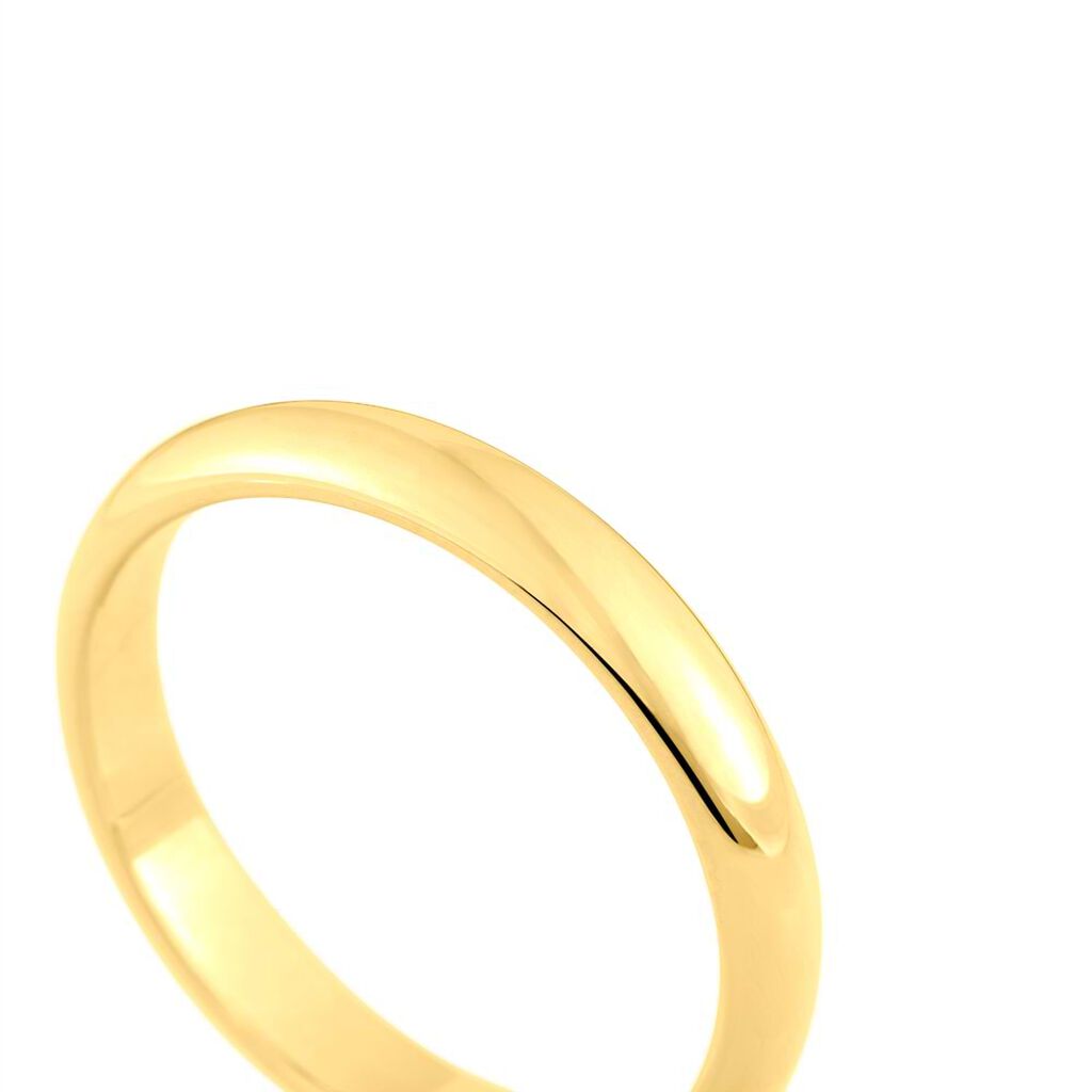 Fede Classica Leggera 3.6 mm Oro Giallo - Anelli con Incisione Unisex | Stroili