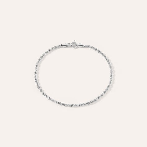 Bracciale Catena Colette Oro Bianco - Bracciali Donna | Stroili