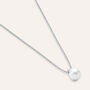 Collana Silver Pearls Argento Rodiato Perla sintentica Cubic Zirconia