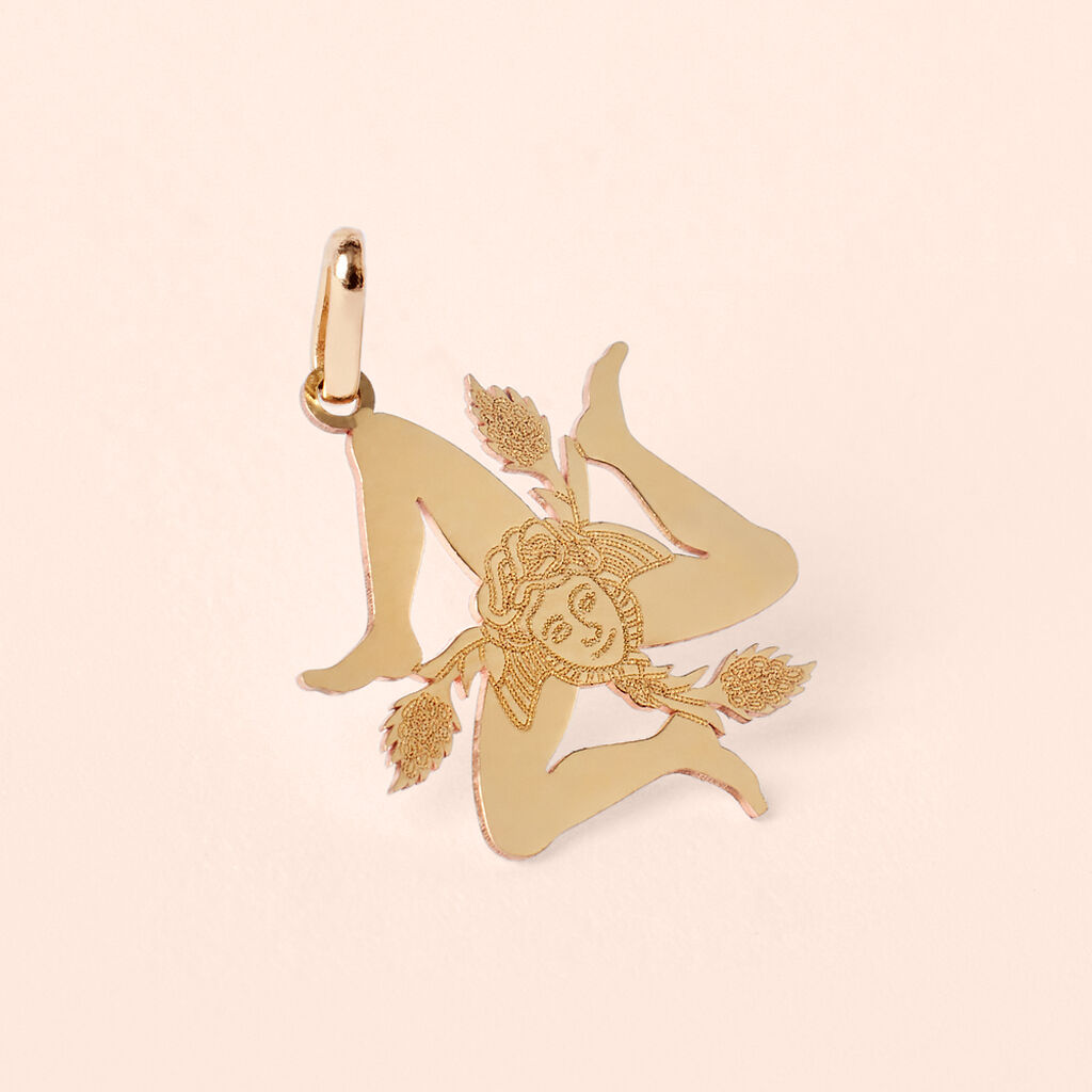 Pendente Po&egrave;me Oro Giallo