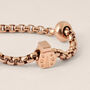 Charm Essential Code Acciaio Rosa