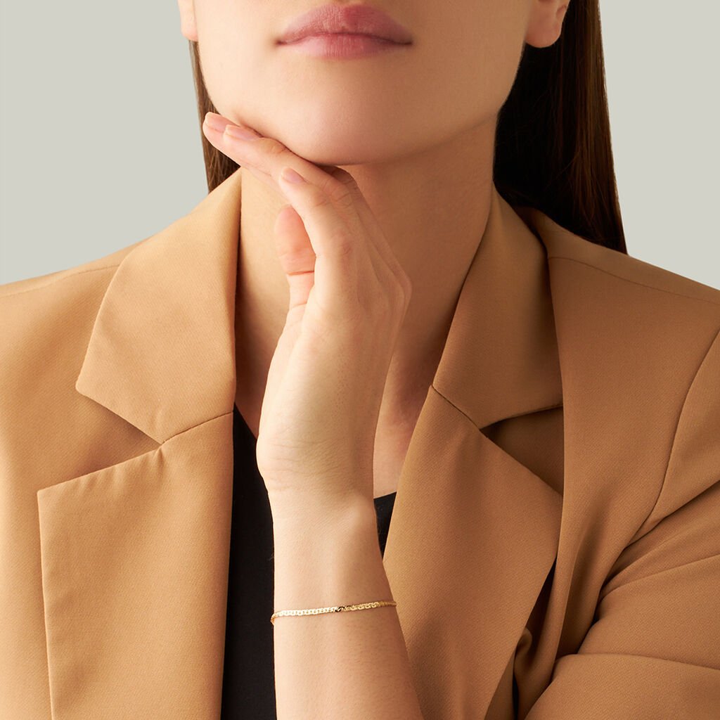 Bracciale Catena Colette Oro Giallo - Bracciali Donna | Stroili