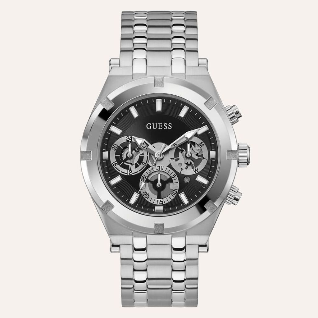 Orologio Al Quarzo Guess Continental Gw0260g1