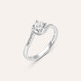 Anello Solitario Silver Elegance Argento Rodiato Cubic Zirconia