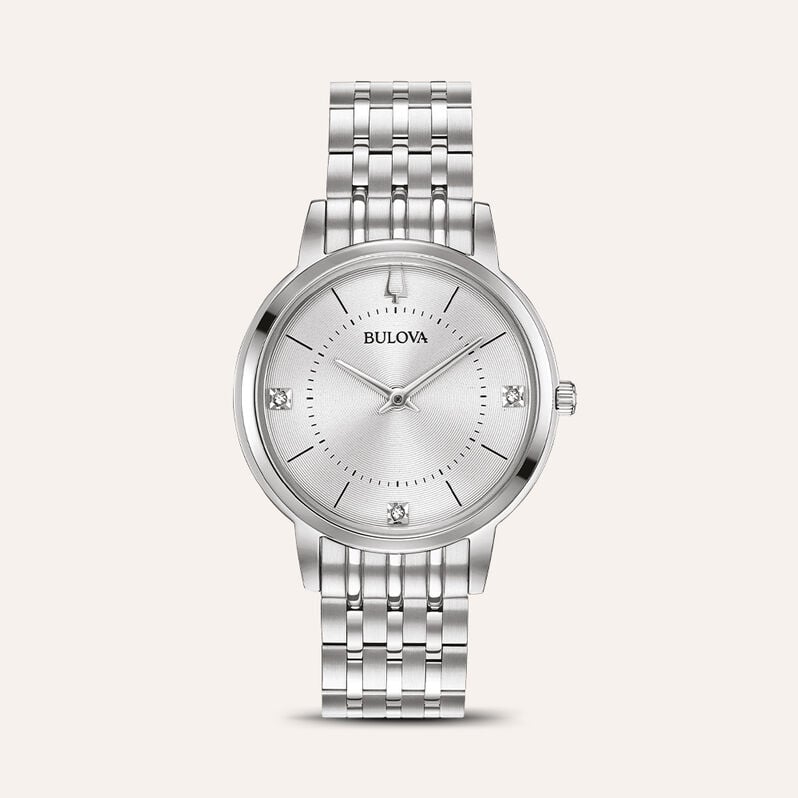 Orologio Al Quarzo Bulova Ultra Slim 96p183 - Orologi solo Tempo Donna | Stroili