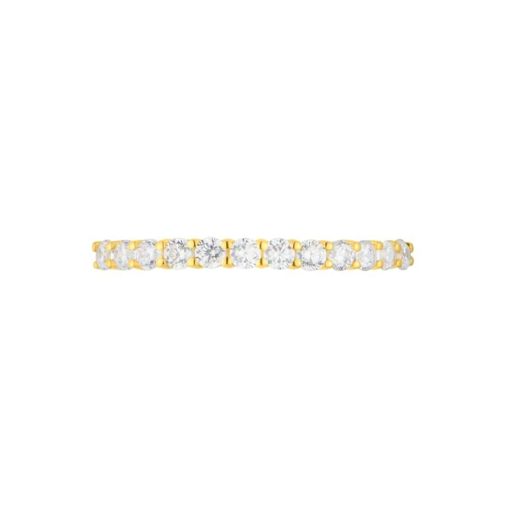 Anello Riviere Claire Oro Giallo Cubic Zirconia - Anelli Riviere Donna | Stroili